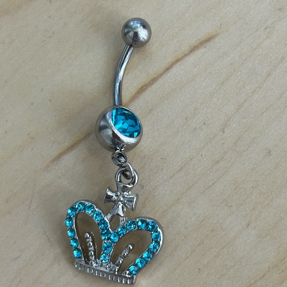 BRAND NEW TITANIUM BELLY RING!